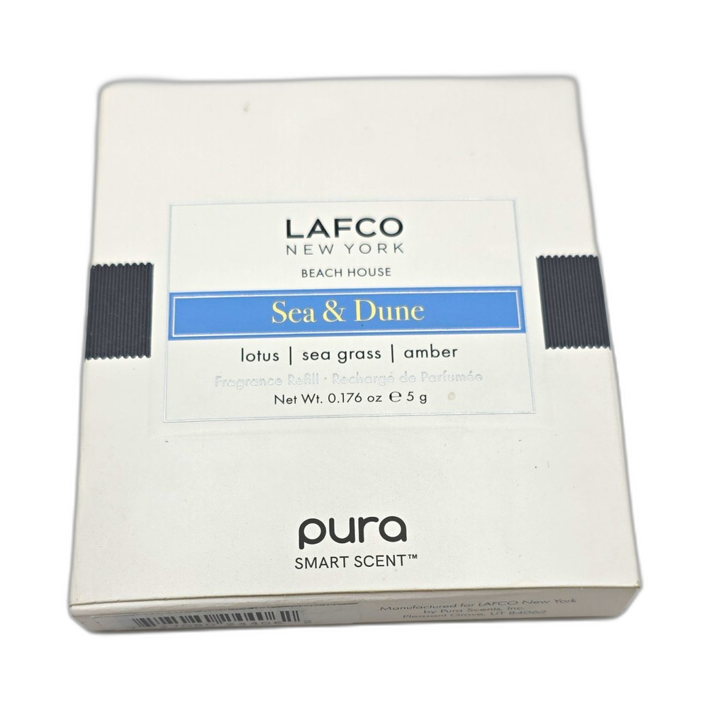 LAFCO New York PURA Smart Scent Refill Sea & Dune Lotus Amber 0.176 oz